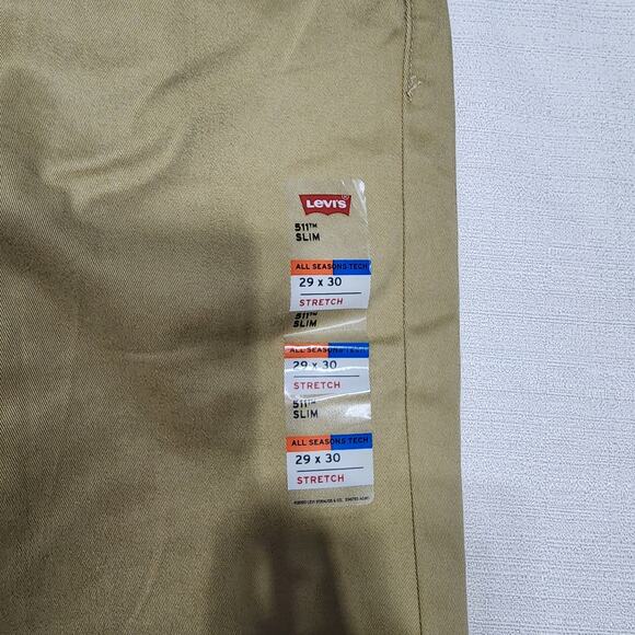 Levi's 511 slim sit below the waist slim throughout W29''x L30'' men pants - Picture 3 of 7